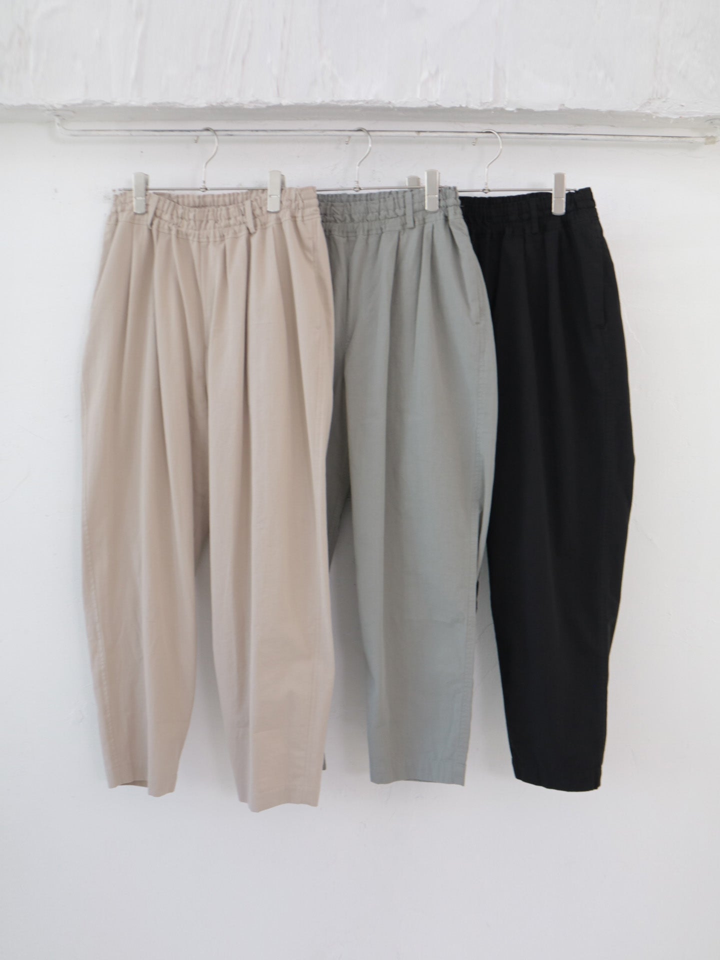 YARRA NEU ヴィンテージワッシャーツイルパンツ NU-5515-418