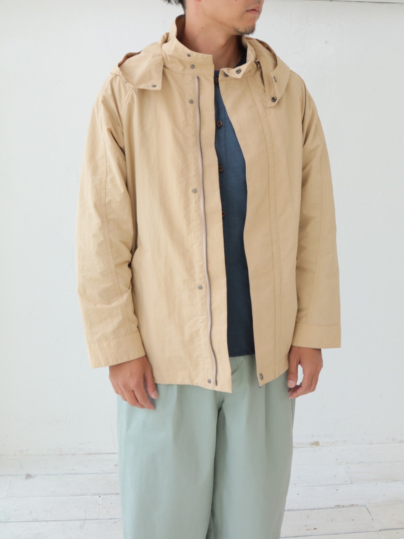 YARRA NEU ナイロンフードブルゾン NU-5617-425