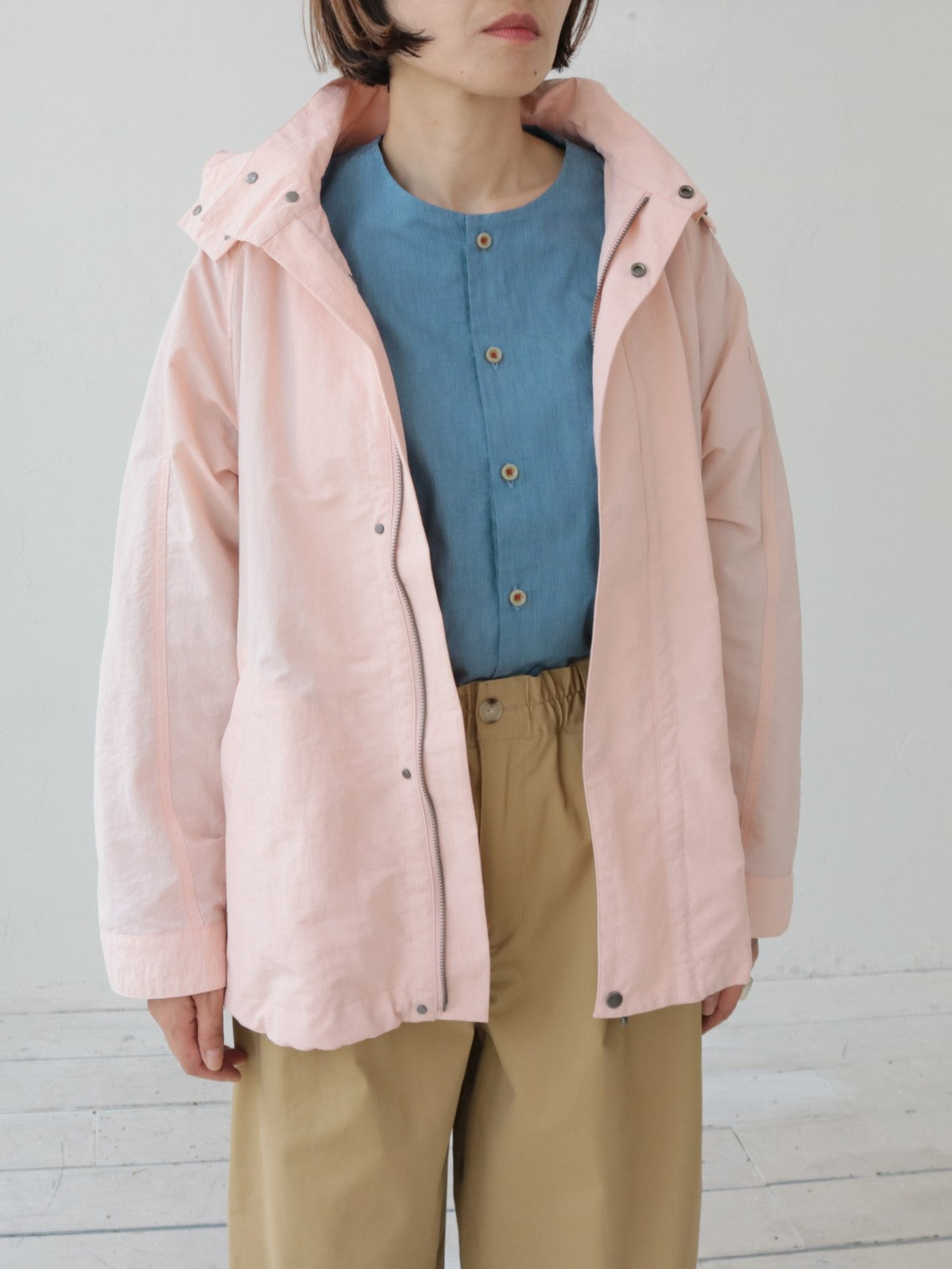 YARRA NEU ナイロンフードブルゾン NU-5617-425