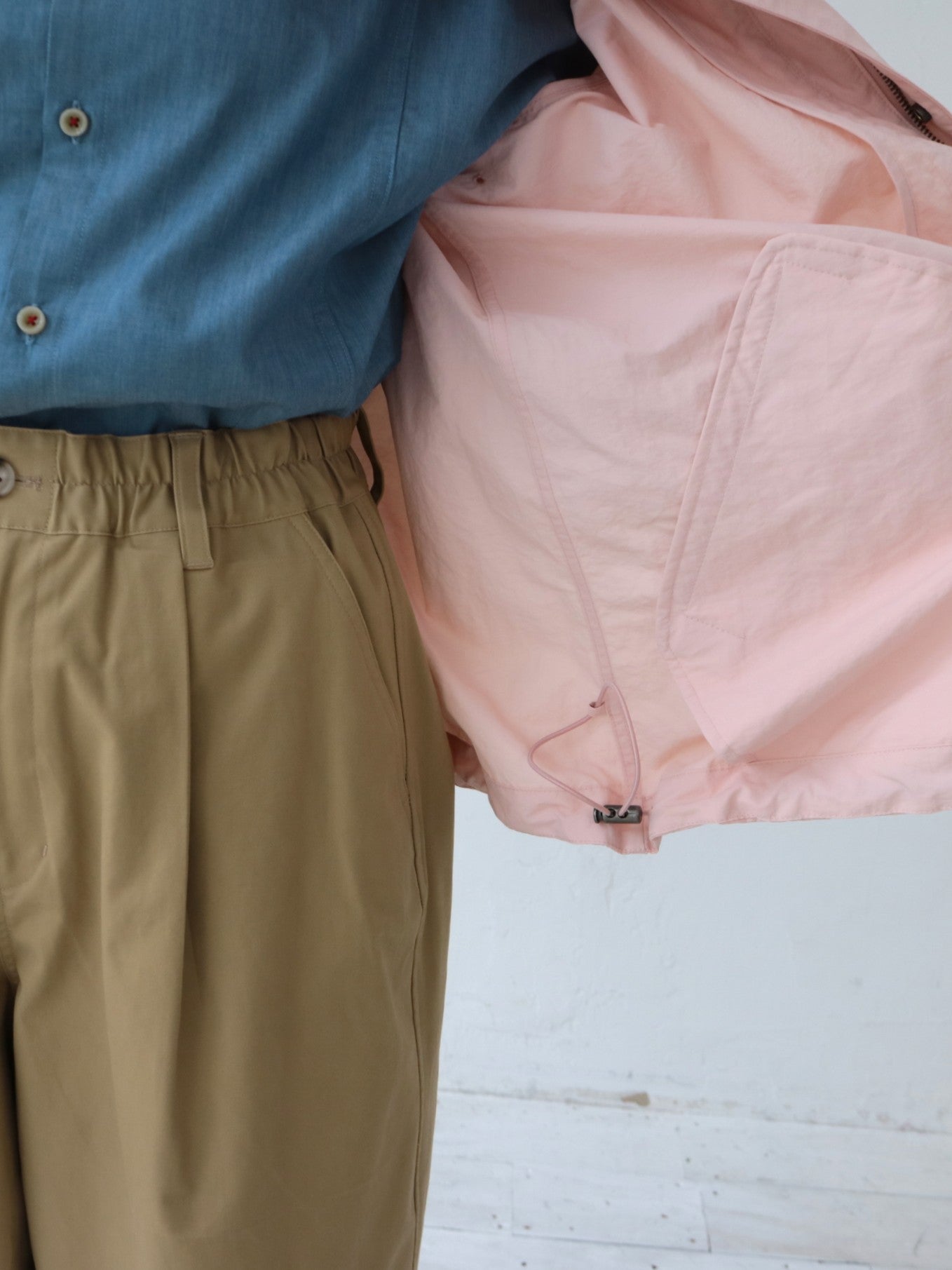 YARRA NEU ナイロンフードブルゾン NU-5617-425