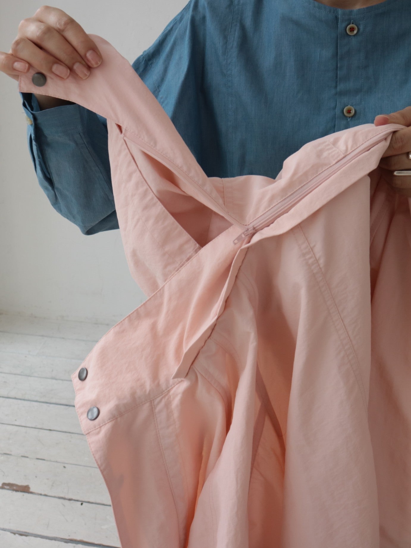 YARRA NEU ナイロンフードブルゾン NU-5617-425