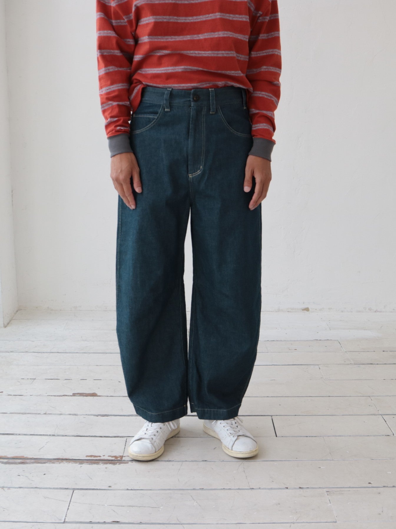 【ゆきふいるむ/yukiさん着用アイテム】YARRA NEU 10ozJAPANカーブデニムパンツ NU-5615-419