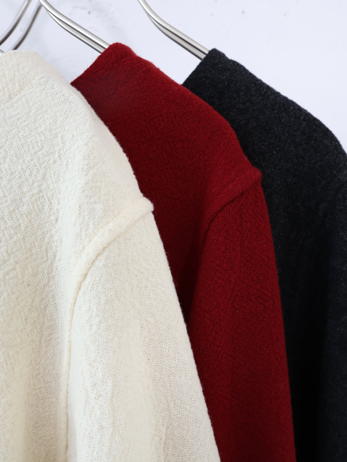 YARRA WOOL100ガーゼブラウス YR-1653-254