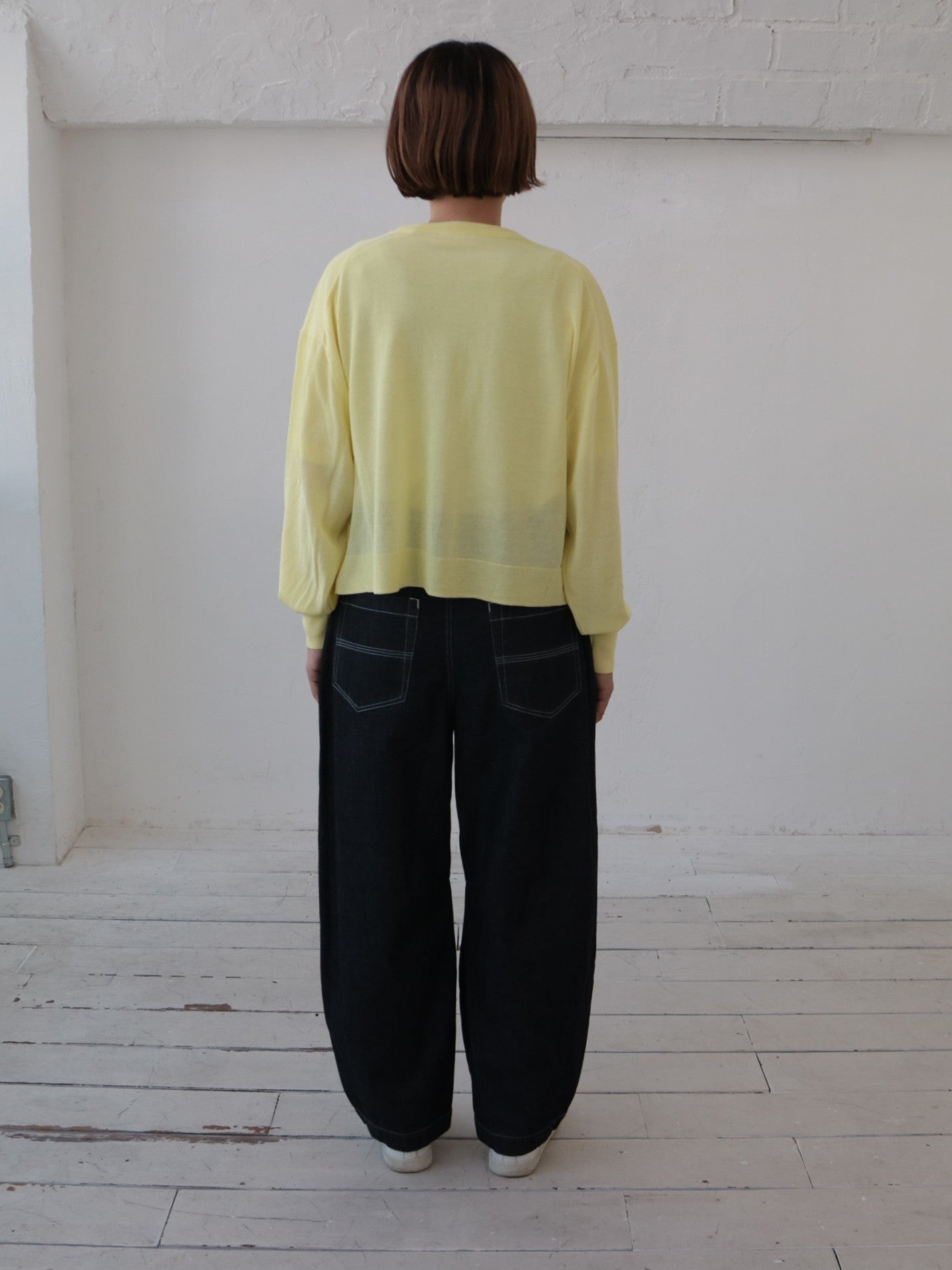 YARRA NEU ハイツイストニットカーディガン NU-5612-410
