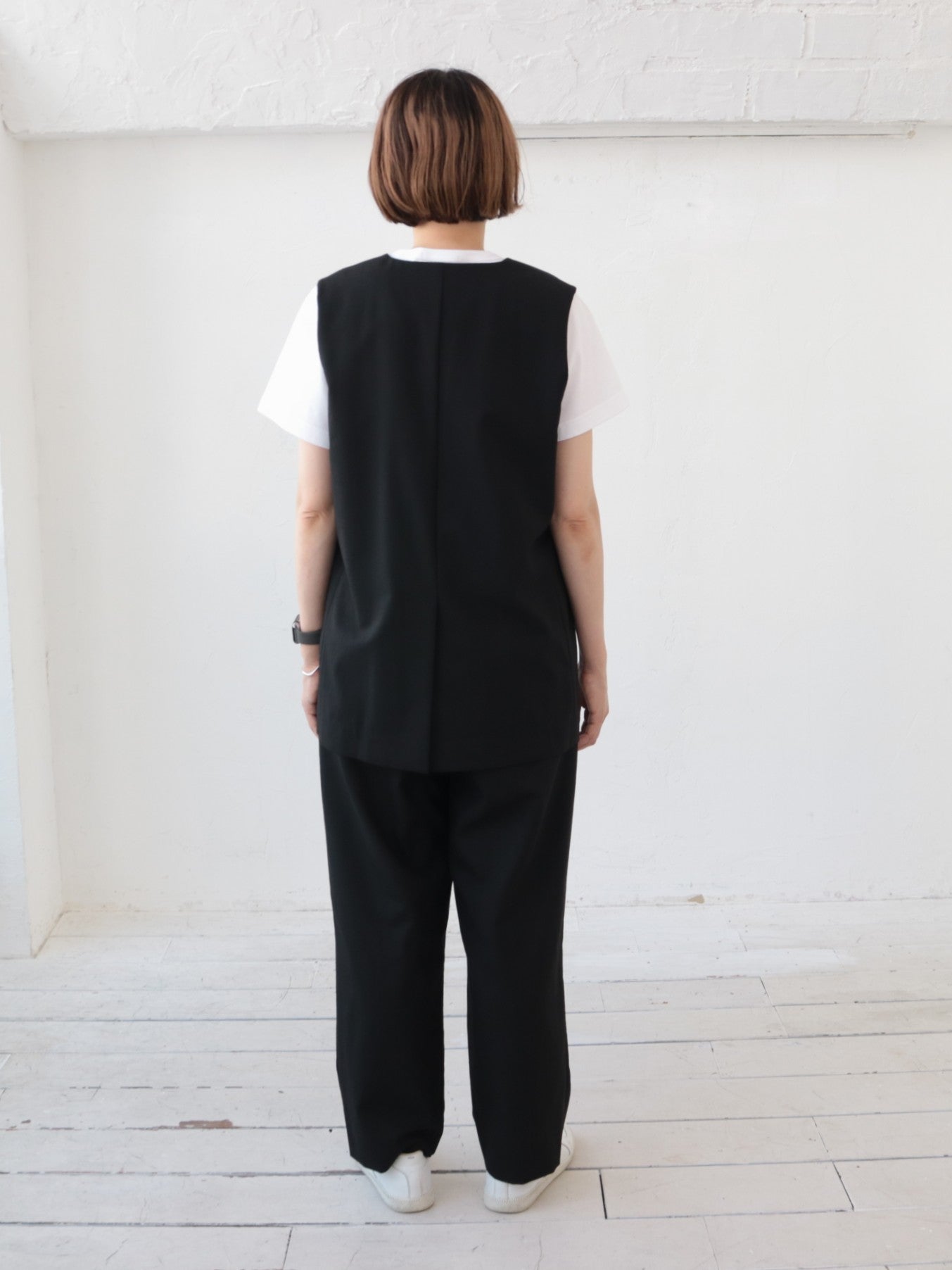 YARRA NEU サマーウールチュニックベスト NU-5618-424