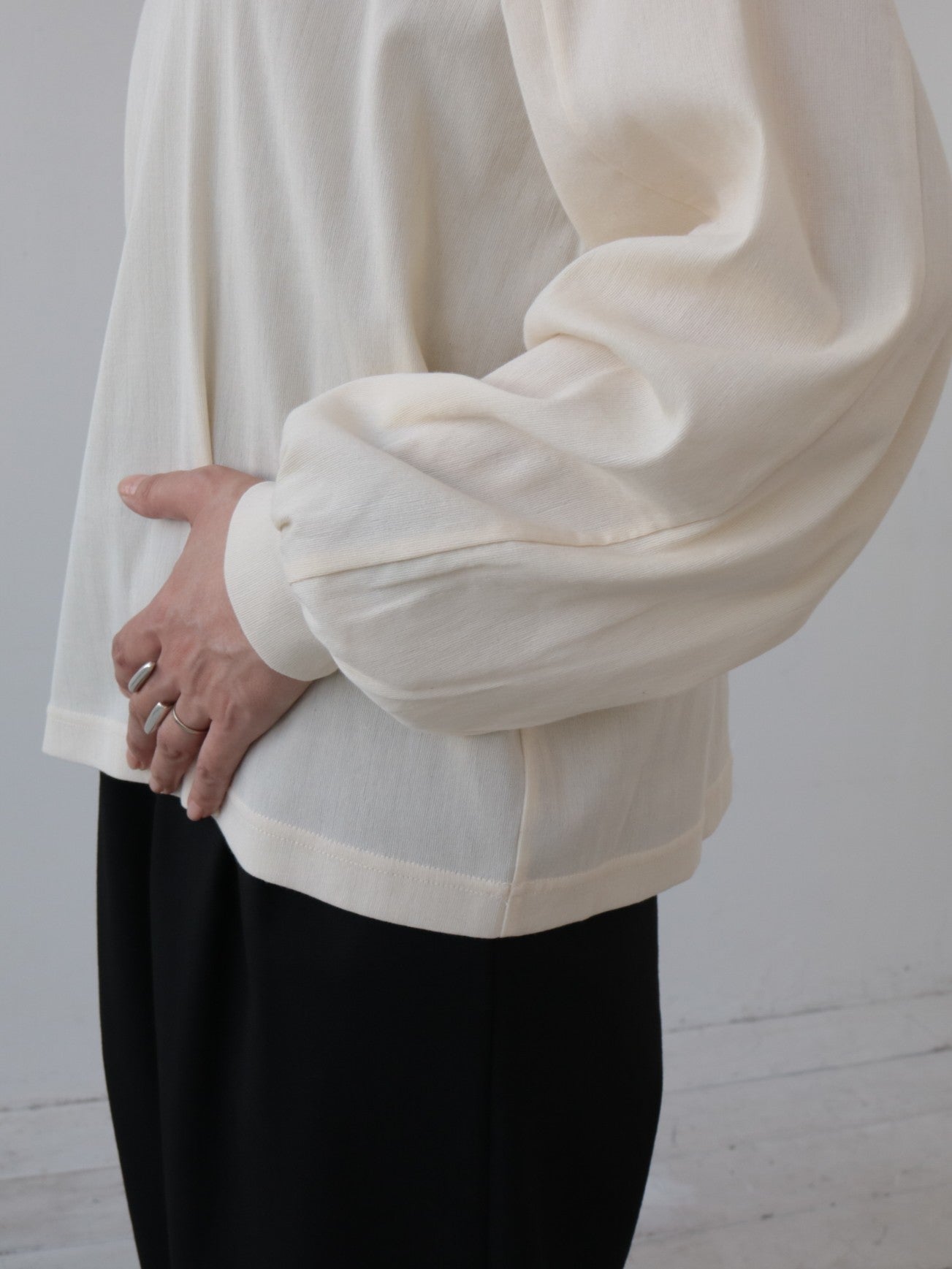 YARRA NEU BIWACOTTONボリューム長袖Tシャツ NU-5611-402