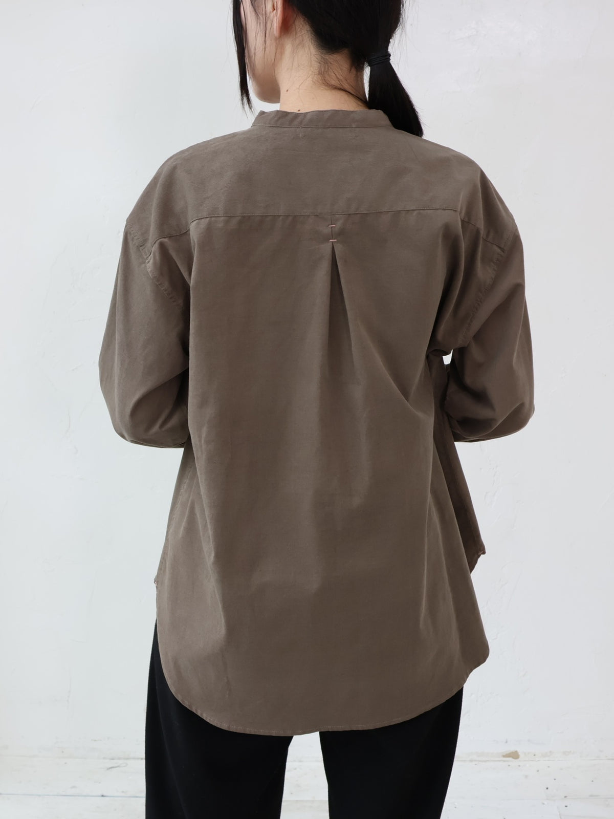 YARRA NEU MICRO WALE コーデュロイシャツ NU-5653-436