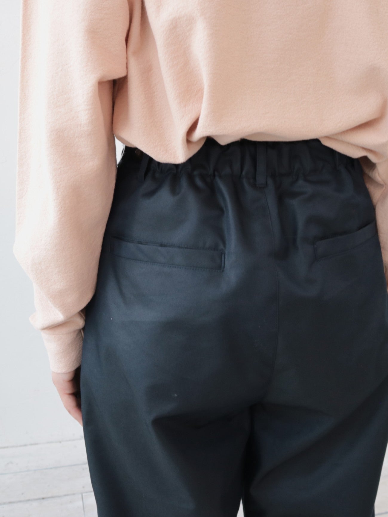 YARRA NEU C/Tシャンブレーギャバパンツ NU-5615-421