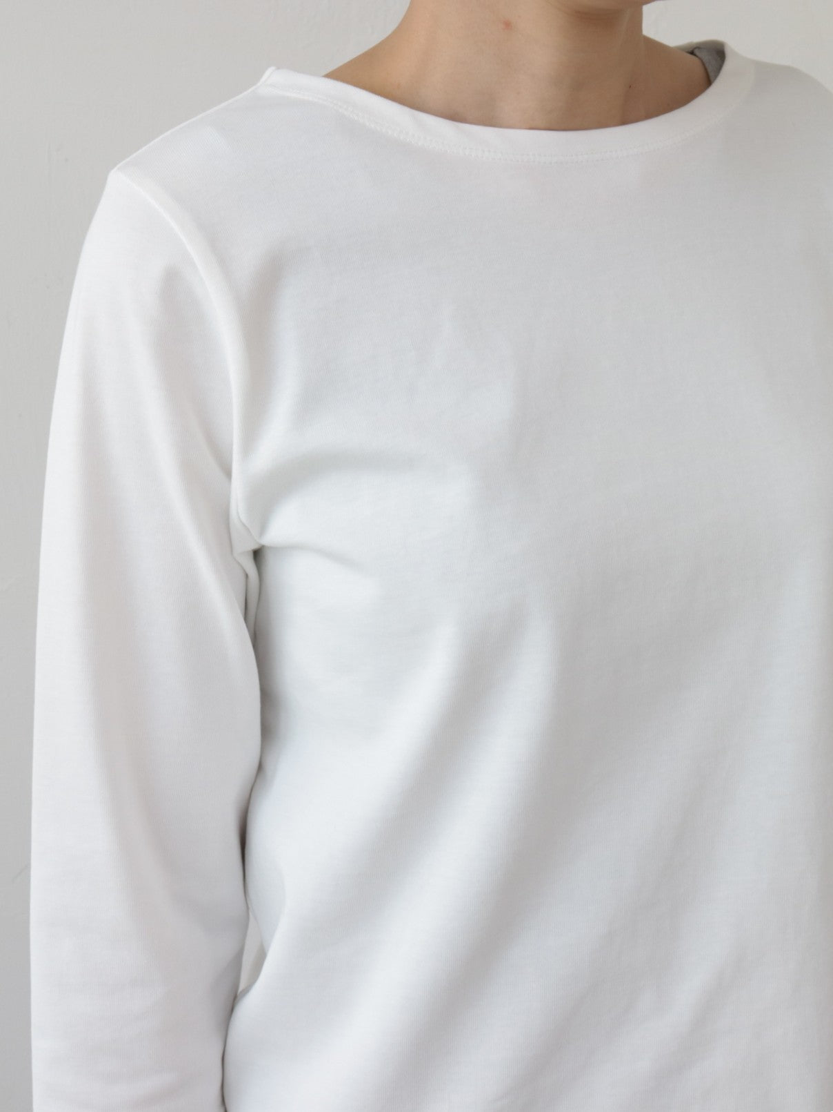 YARRA NEU 高機能コットン7分袖Tシャツ(無地) NU-5611-403