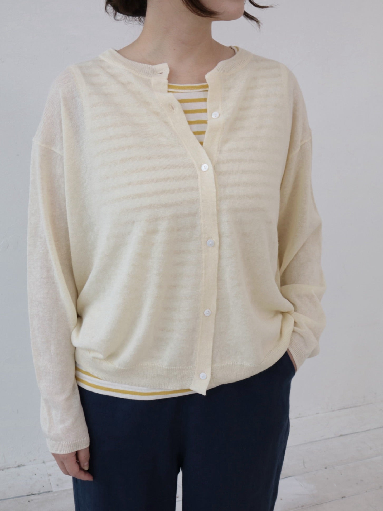 YARRA エコリバイバルノースリTEE YR-1511-203