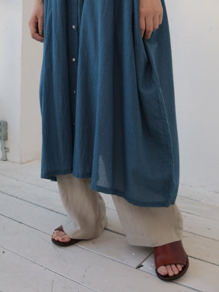 YARRA INDIAワイドシャツワンピース YR-1624-308