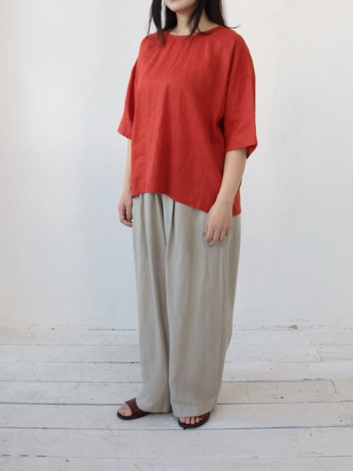 YARRA リネン100TEEブラウス YR-1623-302