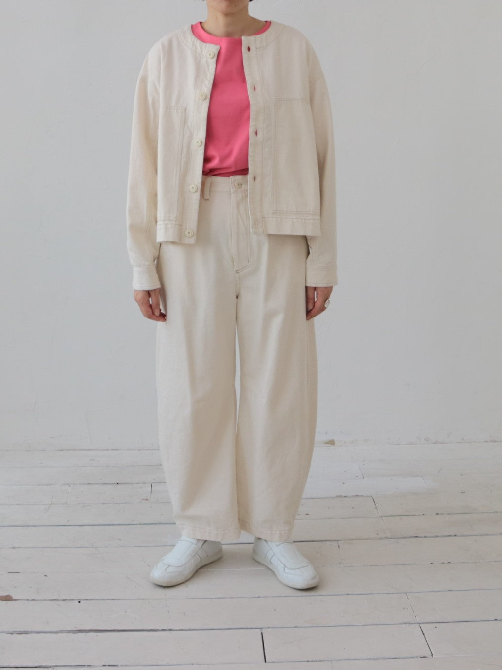 YARRA NEU 10ozノーカラーJAPANデニムジャケット NU-5617-420