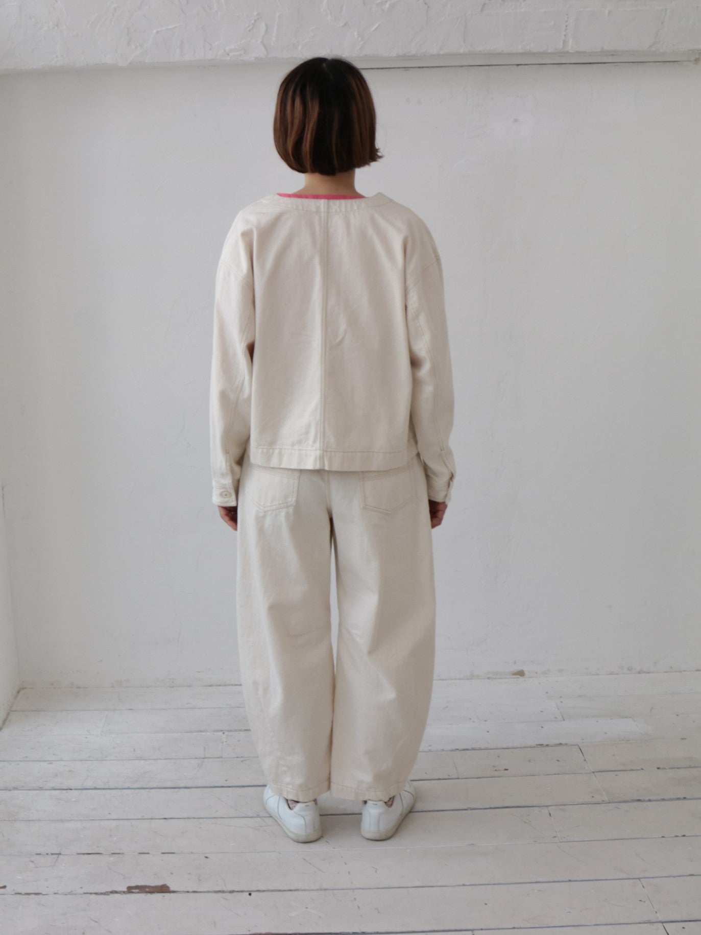 YARRA NEU 10ozノーカラーJAPANデニムジャケット NU-5617-420