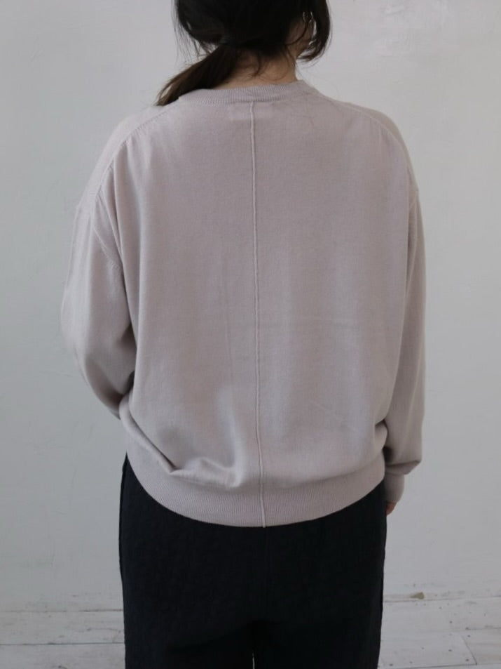 YARRA 柔らかメリノアウトリンキングニット YR-1552-247