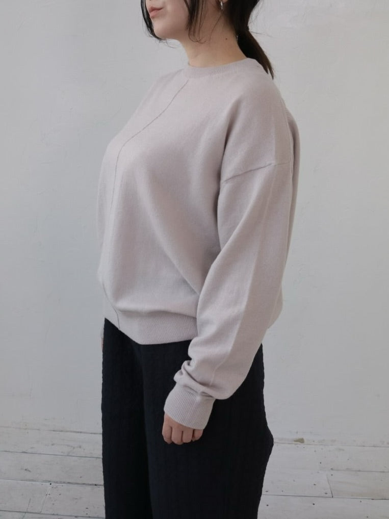 YARRA 柔らかメリノアウトリンキングニット YR-1552-247