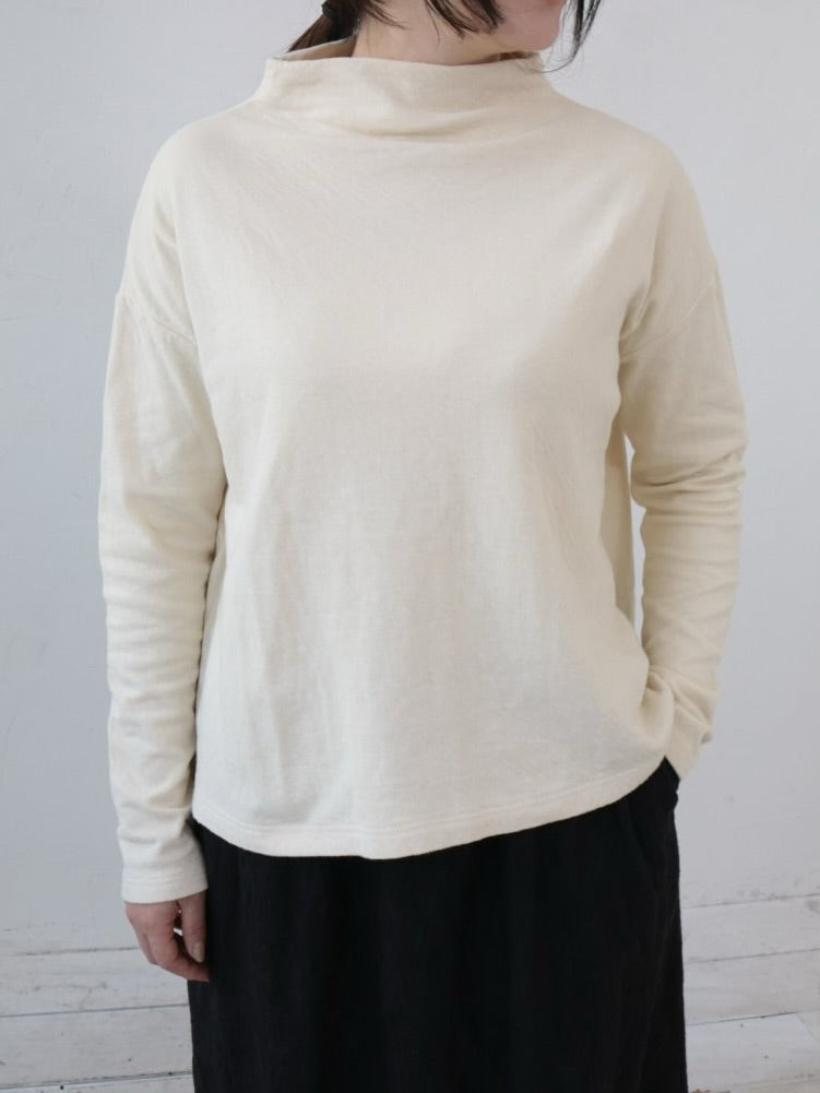 YARRA 40接結天竺ハイネックプルオーバー YR-1551-257