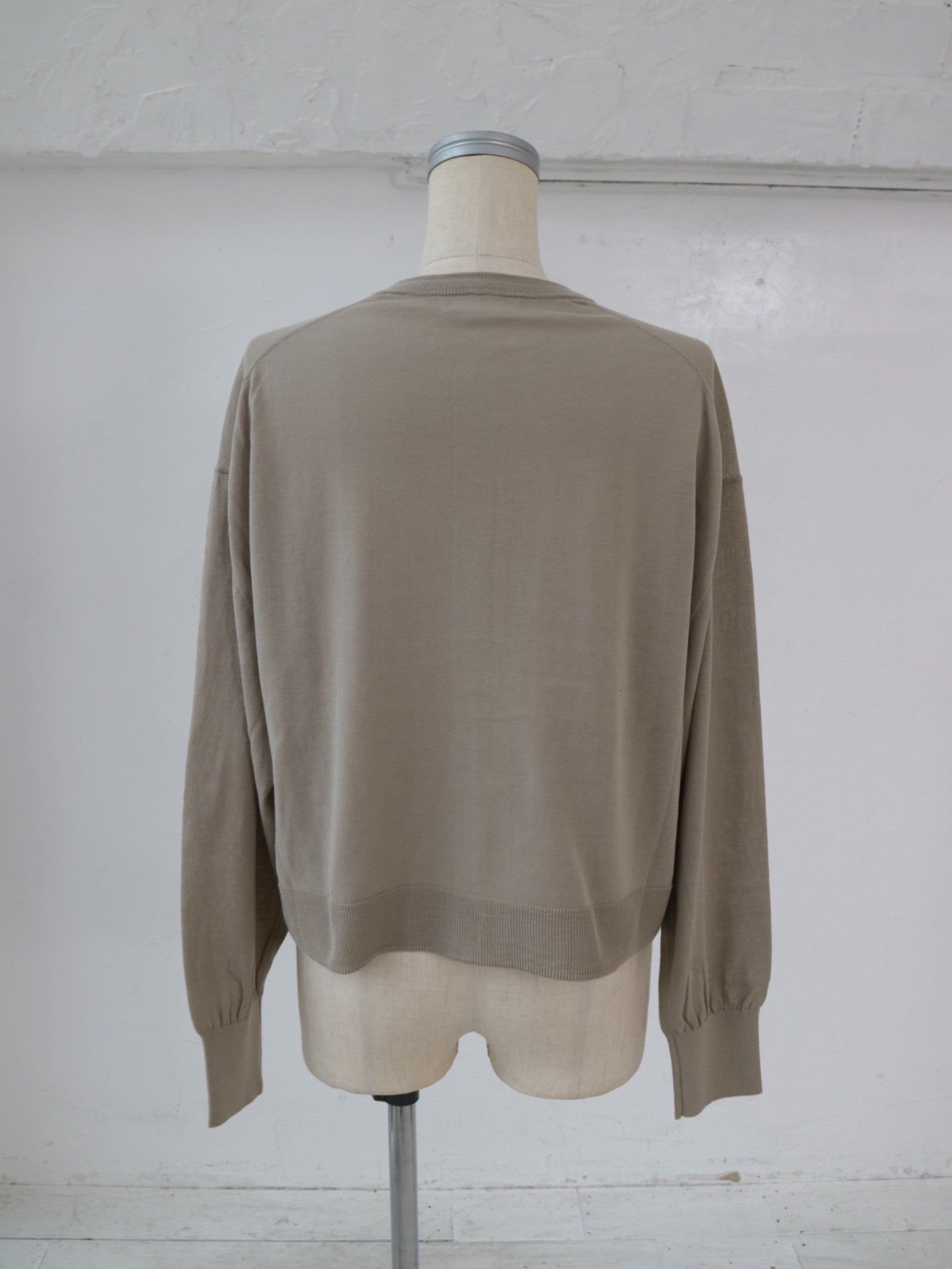 YARRA NEU ハイツイストニットカーディガン NU-5612-410