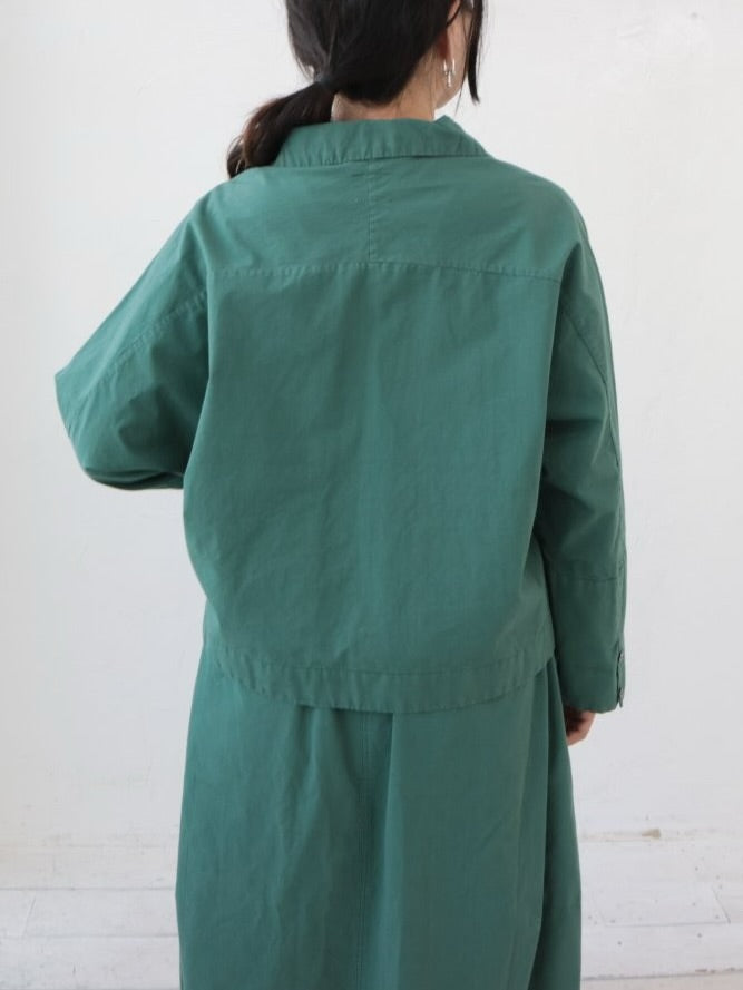 YARRA バックサテンドルマンジャケット YR-1617-244