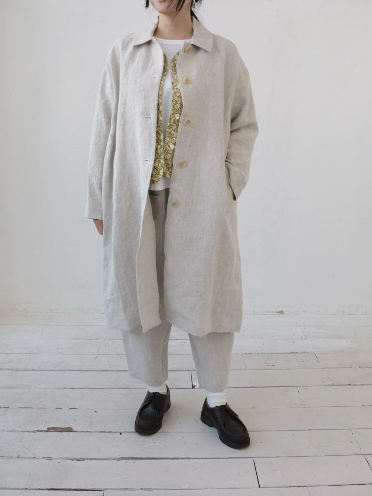 YARRA ナチュラルリネンコート YR-1617-217
