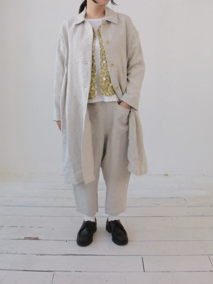 YARRA フロントポケット8分丈パンツ YR-1615-229