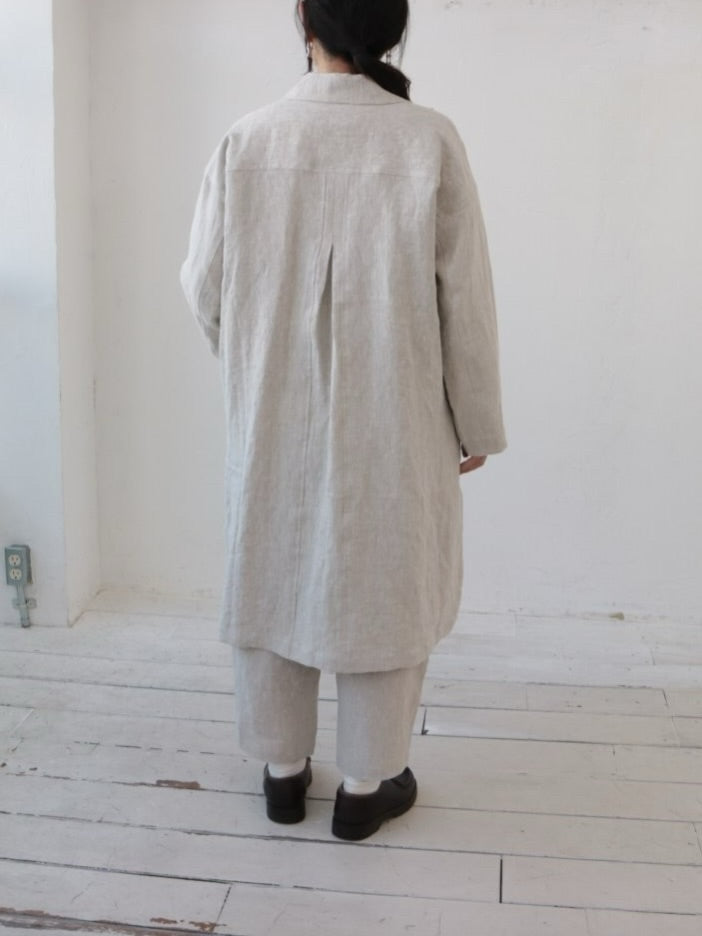 YARRA ナチュラルリネンコート YR-1617-217