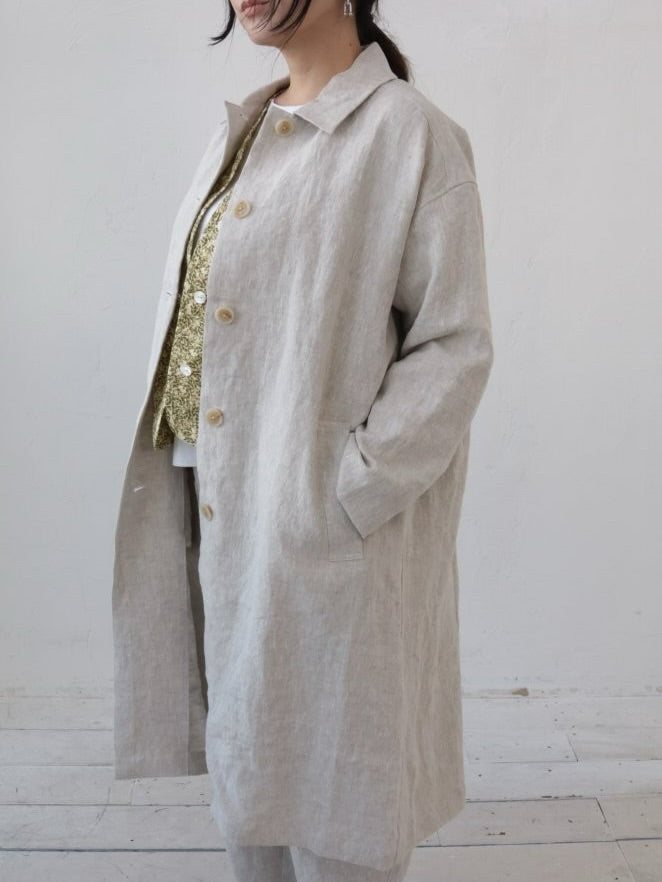 YARRA ナチュラルリネンコート YR-1617-217