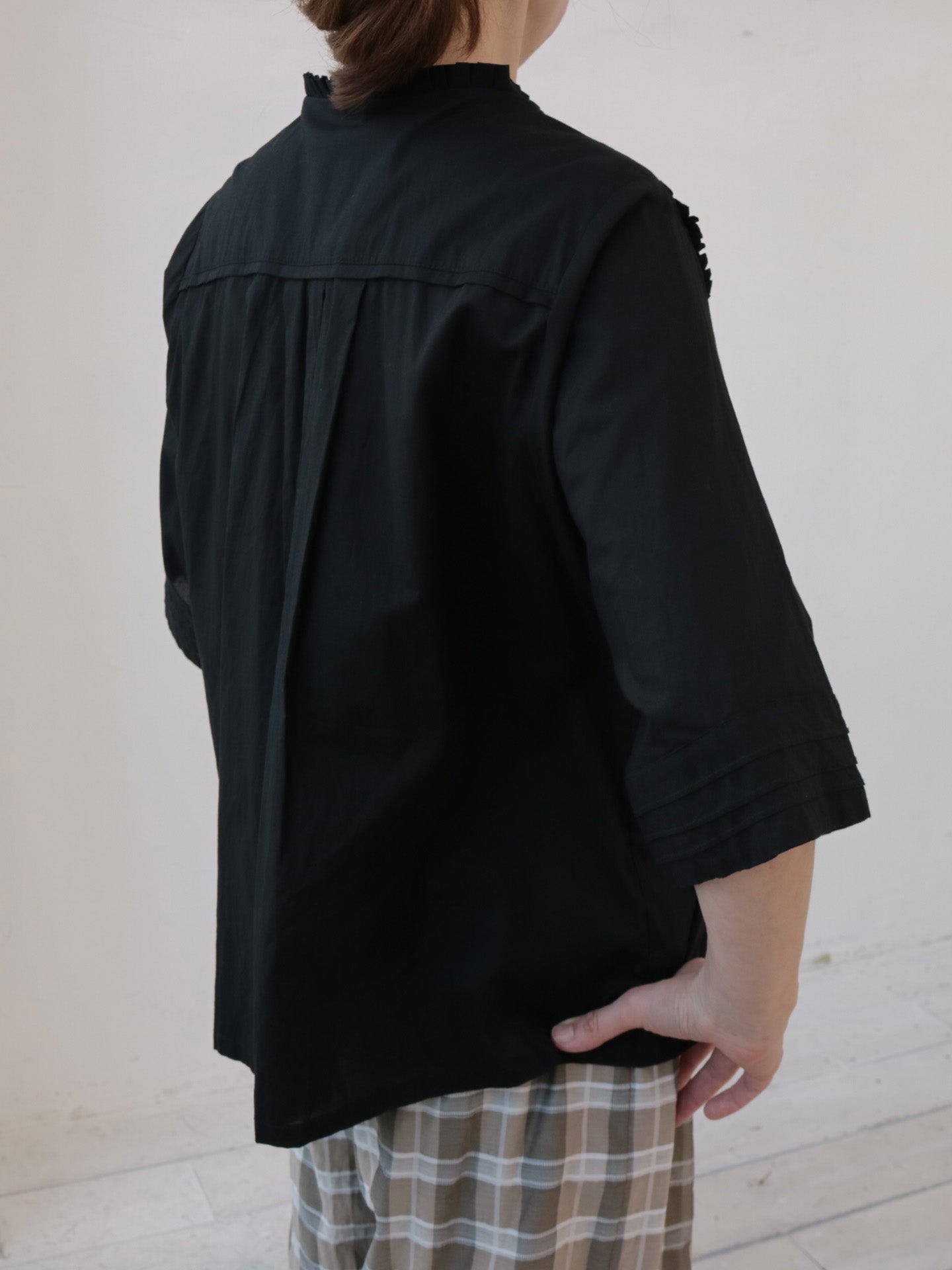doux bleu RIBBON TIE ブラウス DB-2523-060
