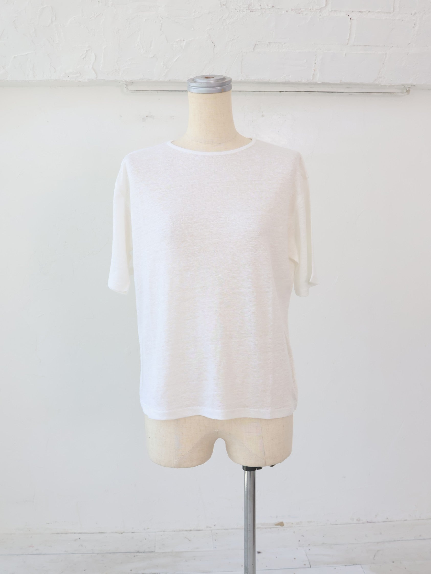 doux bleu リネン Tシャツ DB-2621-070