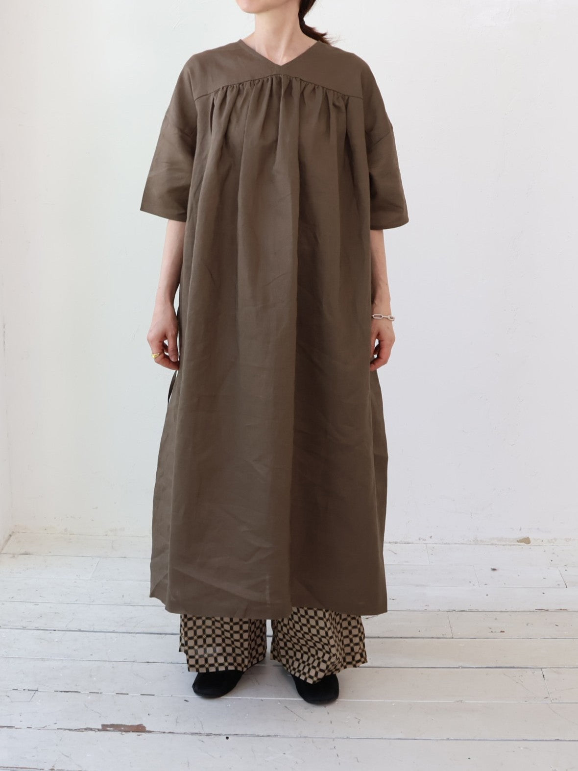 doux bleu 2wayラミータックワンピース DB-2624-062