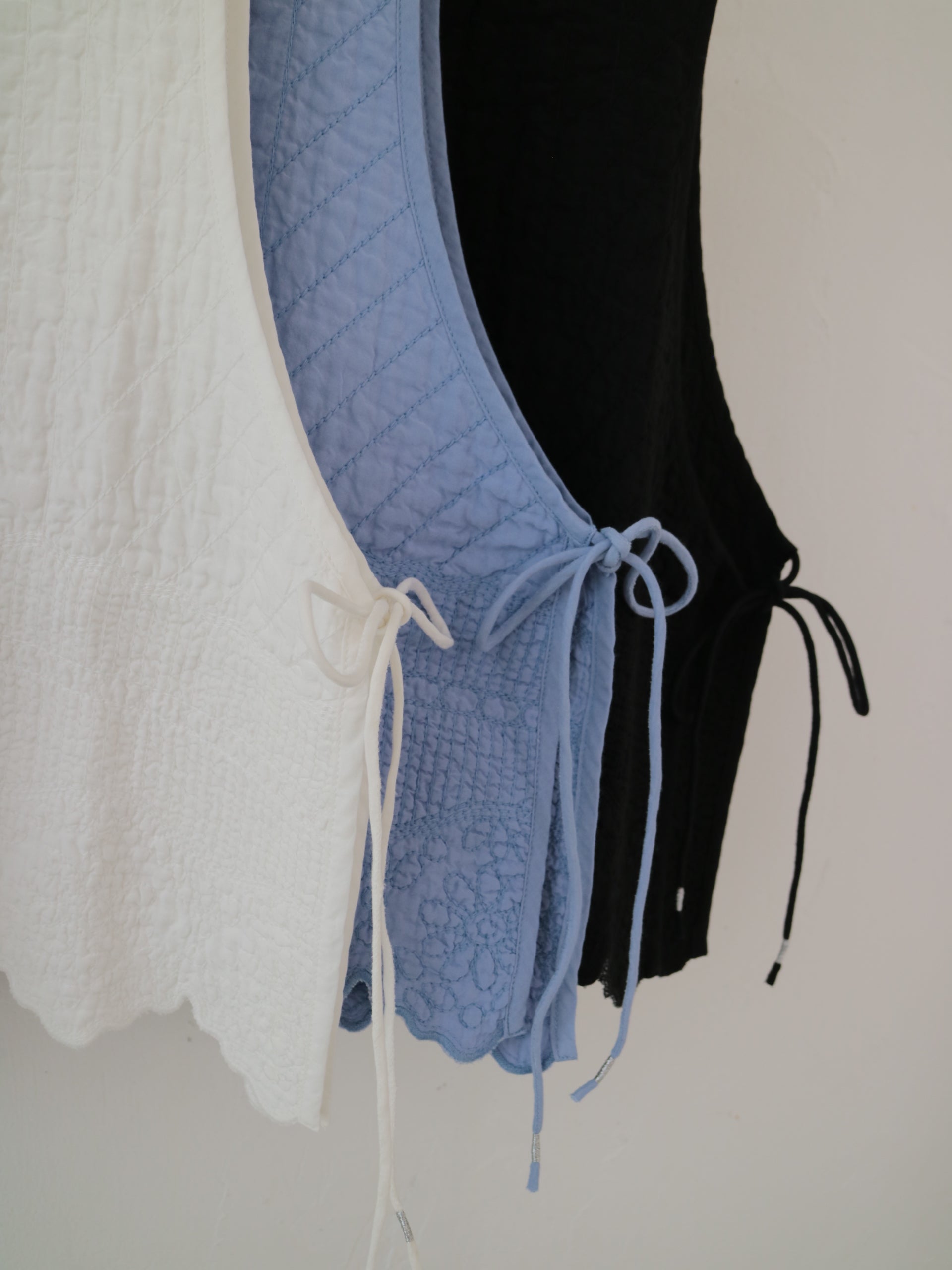 doux bleu Boutis Stitch ショートベスト DB-2618-033