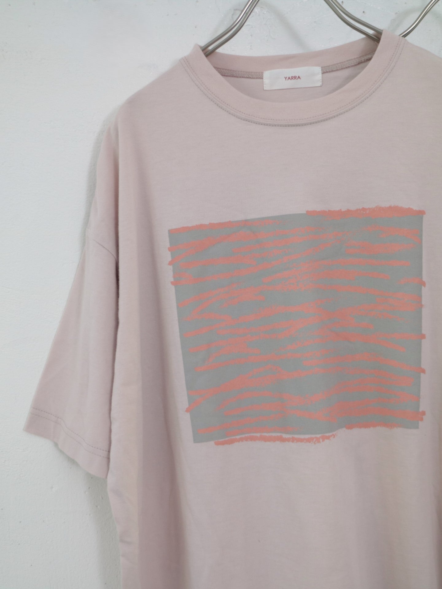 YARRA ハンドペイントプリントTEE YR-1521-250
