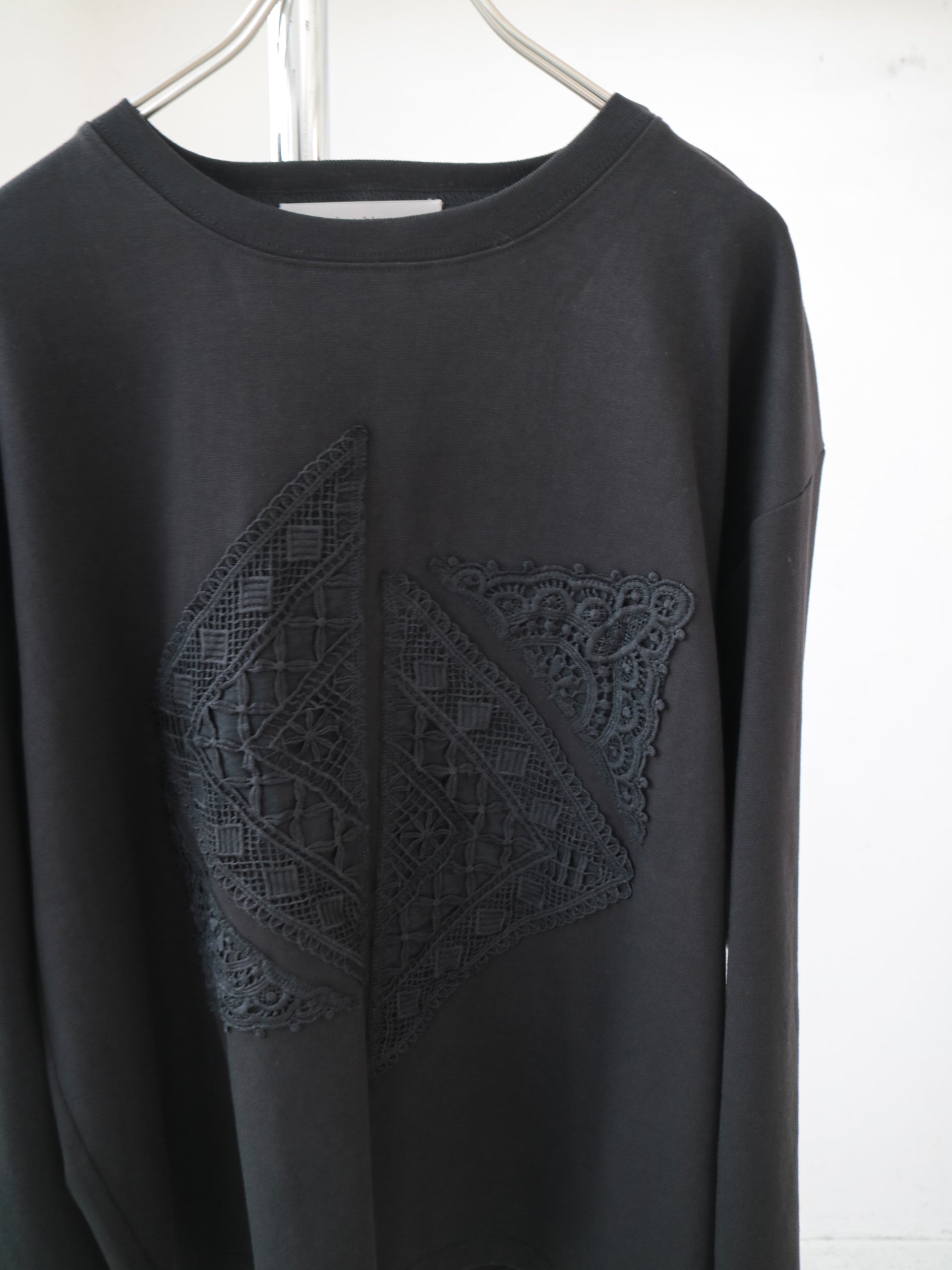 doux bleu クロシェレース パッチワークプルオーバー DB-2611-028