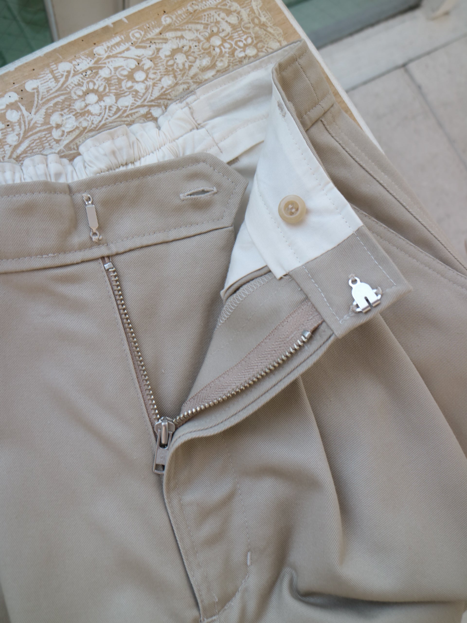 doux bleu ダブルタック チノパンツ DB-2615-010