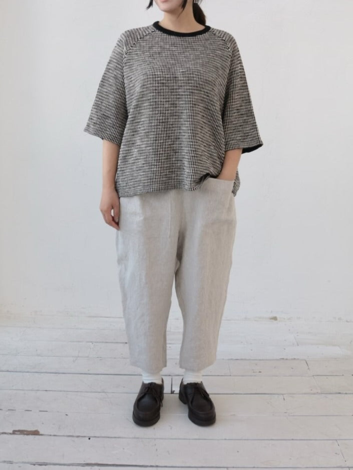 YARRA フロントポケット8分丈パンツ YR-1615-229