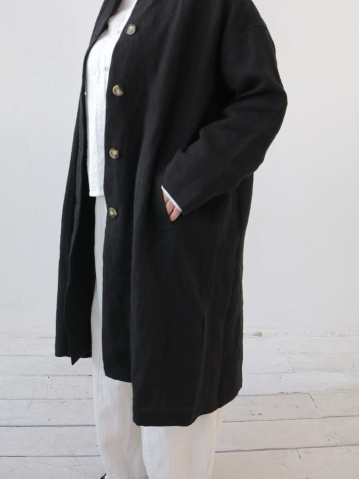 YARRA ナチュラルリネンコート YR-1617-217