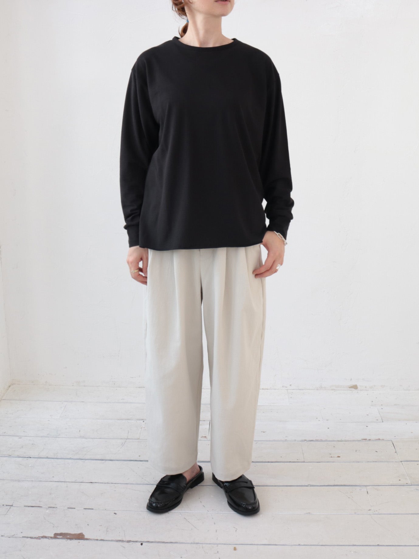 doux bleu シアークルーネックカットソー DB-2611-034