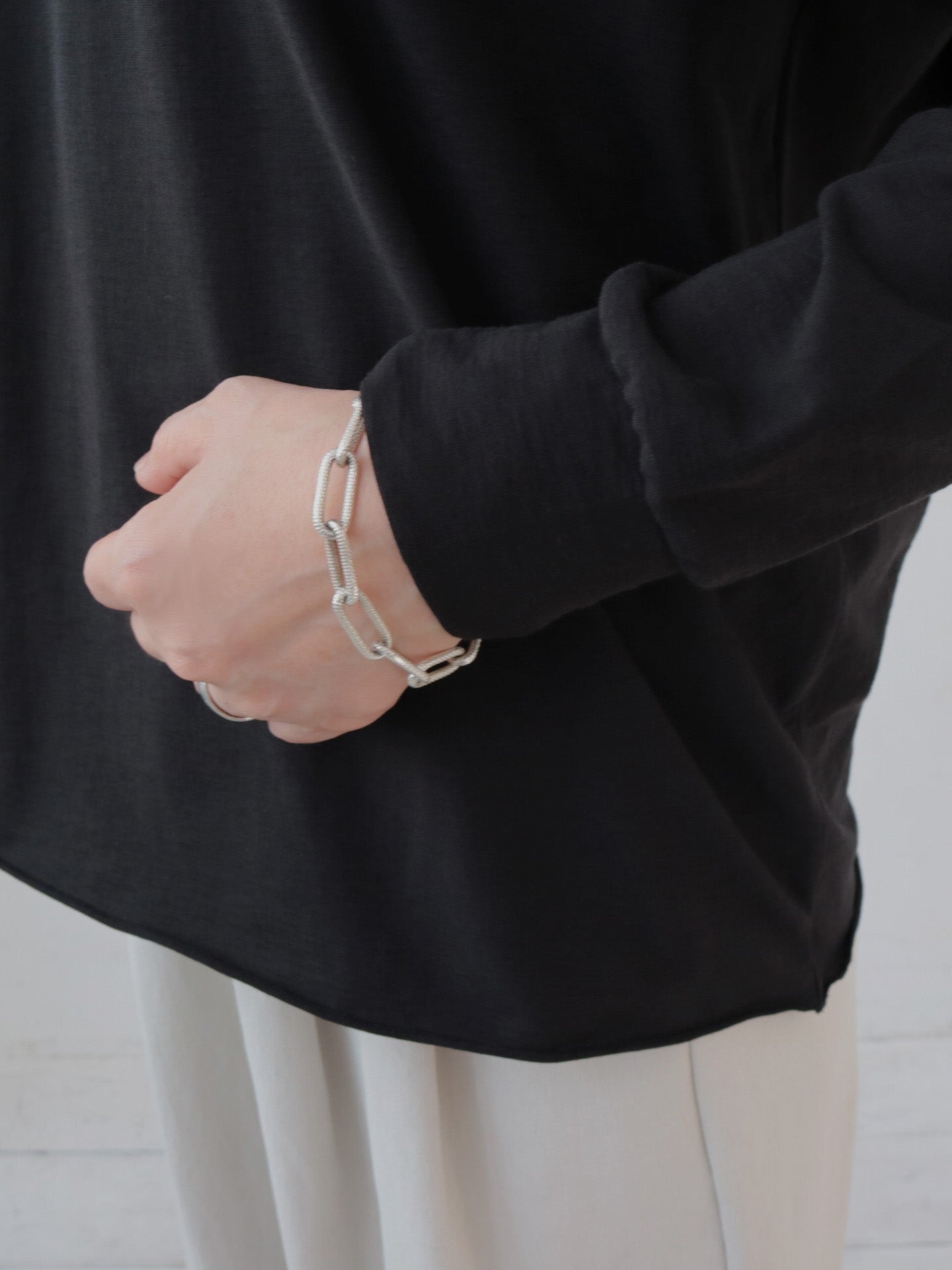 doux bleu シアークルーネックカットソー DB-2611-034