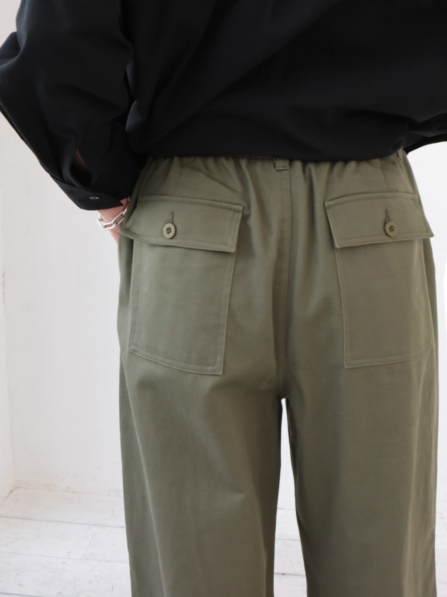 doux bleu C/Rツイル ベイカーパンツ DB-2615-025