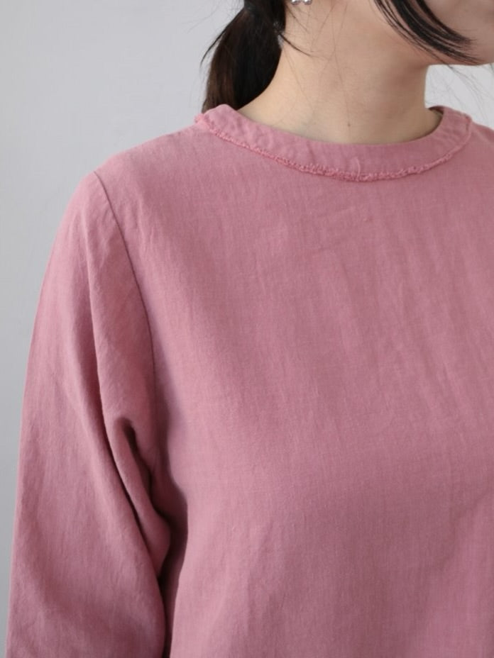 YARRA 2WAYフリンジカラーブラウス YR-1613-239