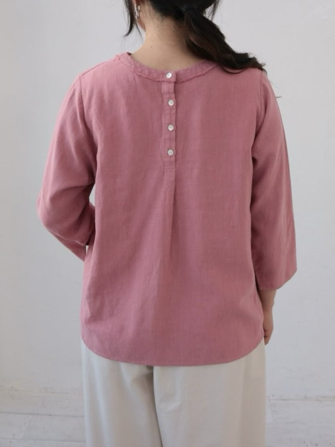 YARRA 2WAYフリンジカラーブラウス YR-1613-239