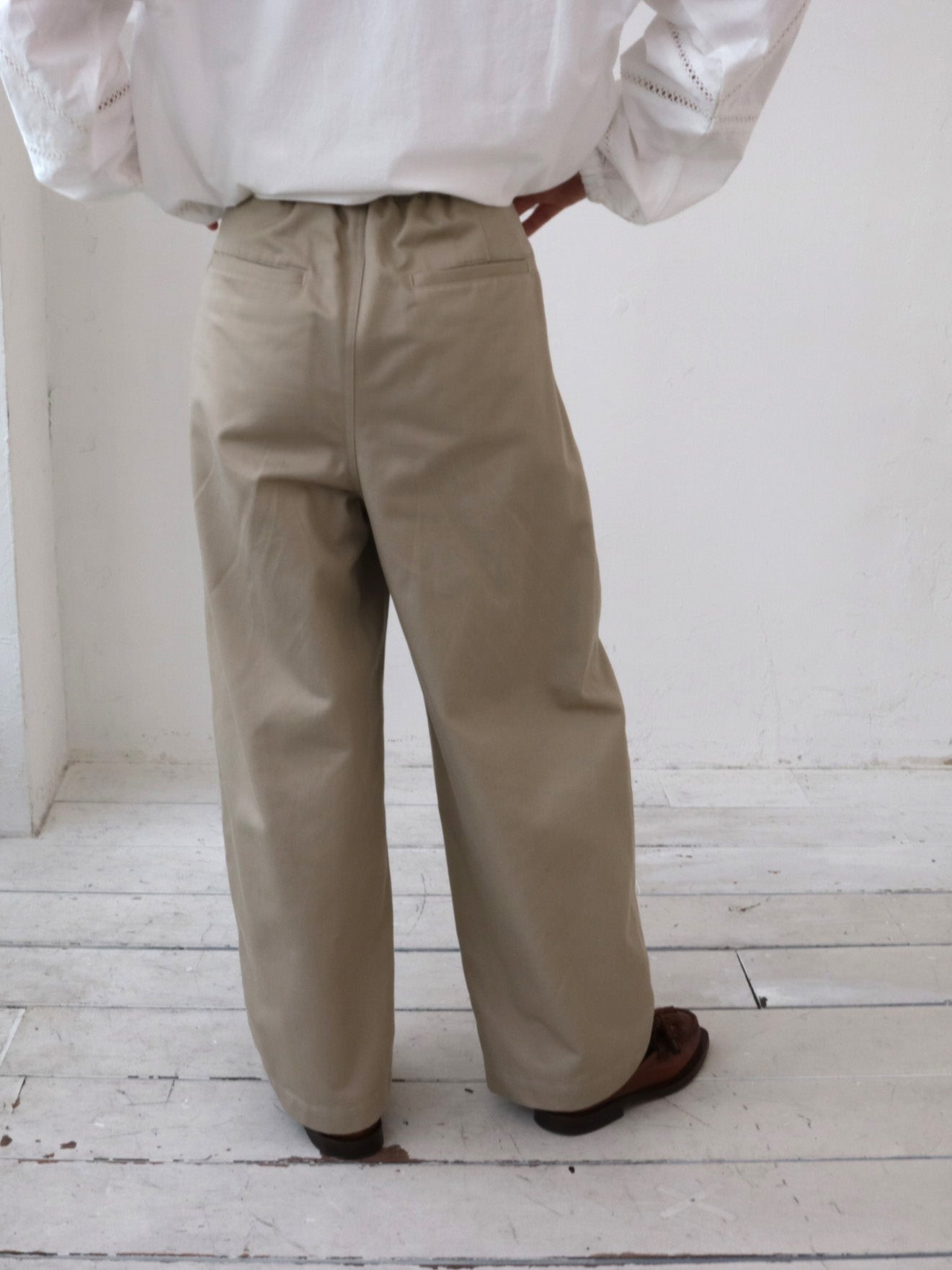 doux bleu ダブルタック チノパンツ DB-2615-010