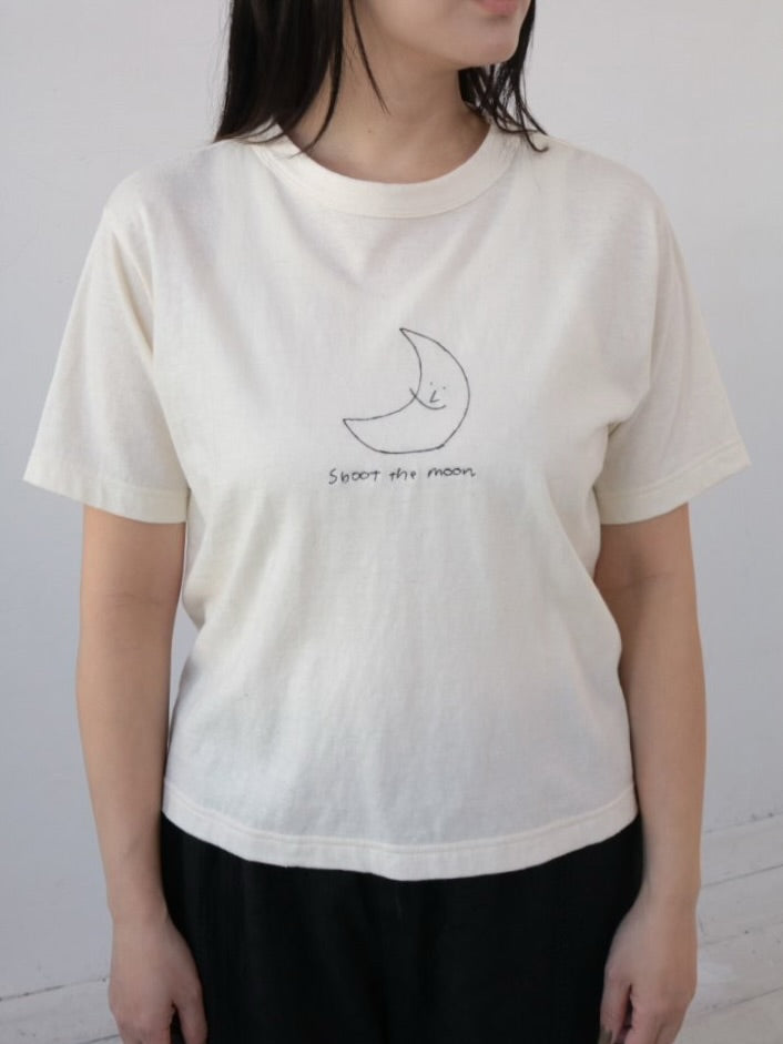YARRA MOONシシュウTシャツ YR-1621-253