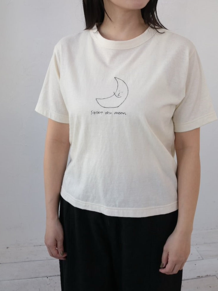 YARRA MOONシシュウTシャツ YR-1621-253