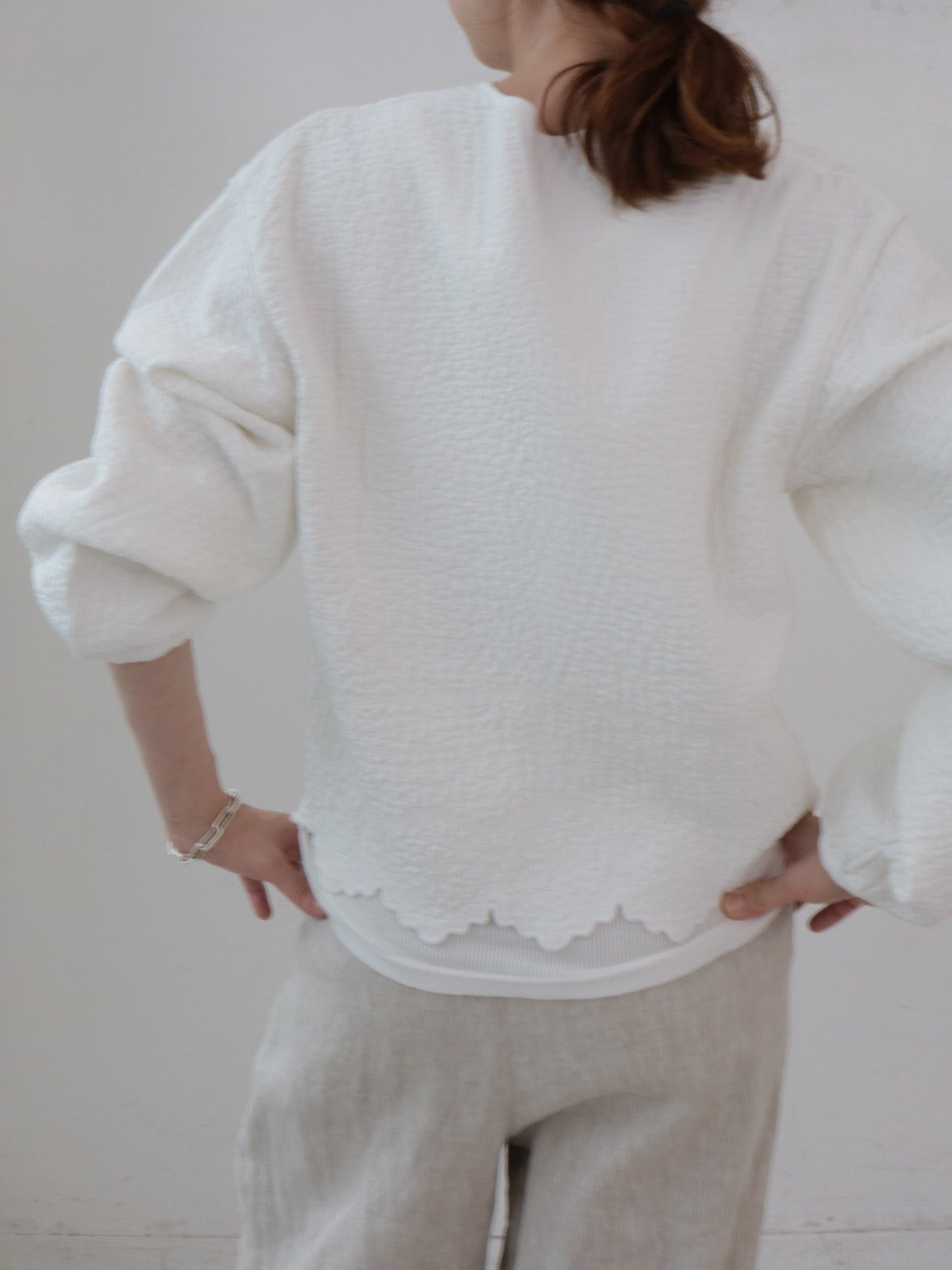 doux bleu Boutis Stitch ショートボレロ DB-2617-032