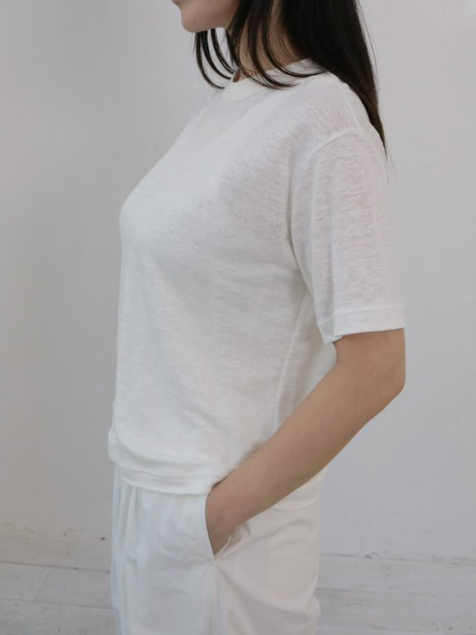 YARRA リネン天竺Tシャツ YR-1621-281
