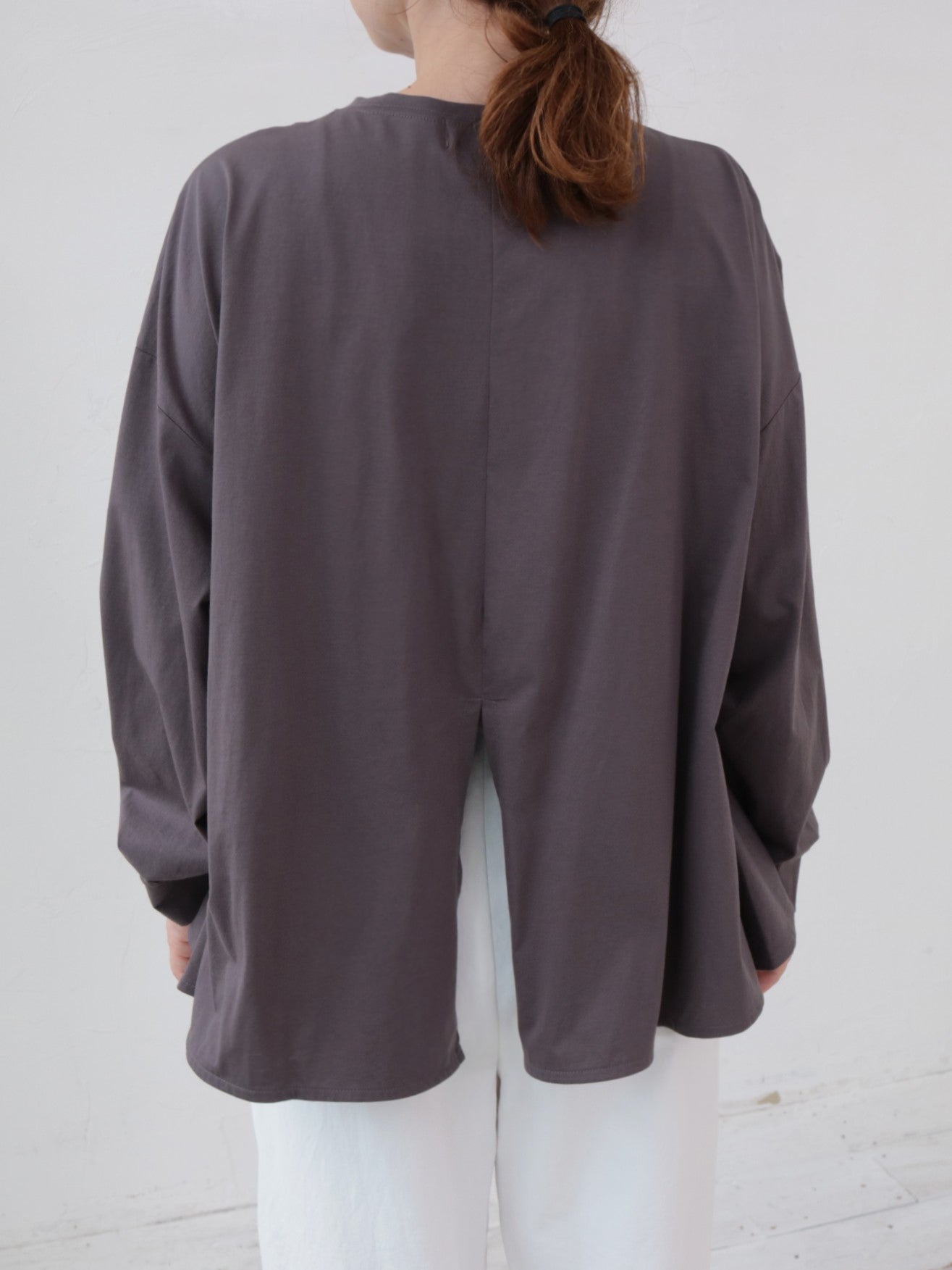 doux bleu シルケットコットン ボックスプルオーバー DB-2611-014
