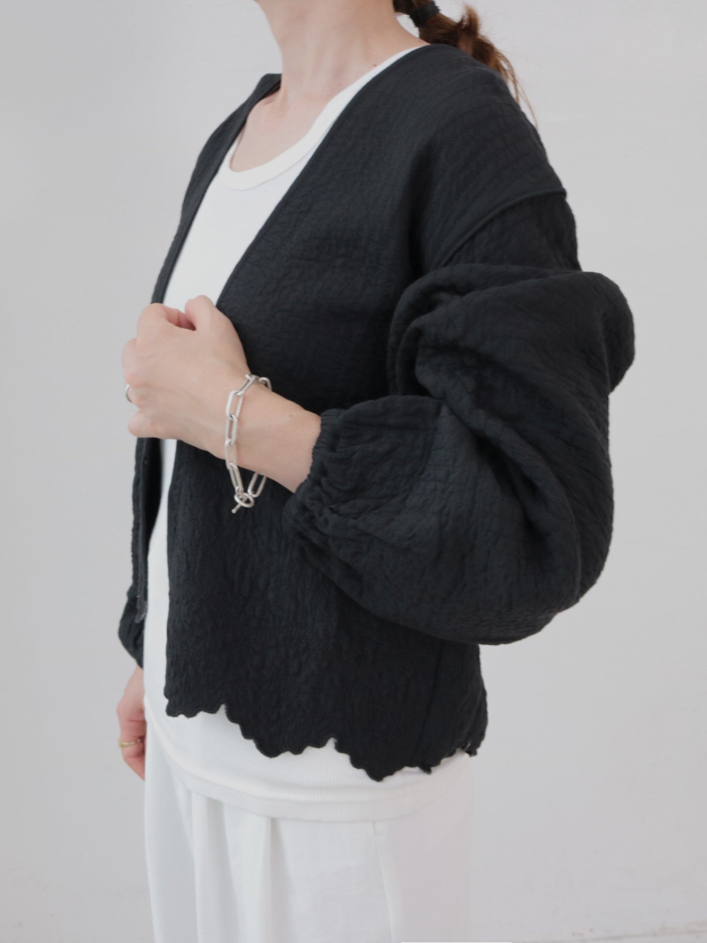 doux bleu Boutis Stitch ショートボレロ DB-2617-032