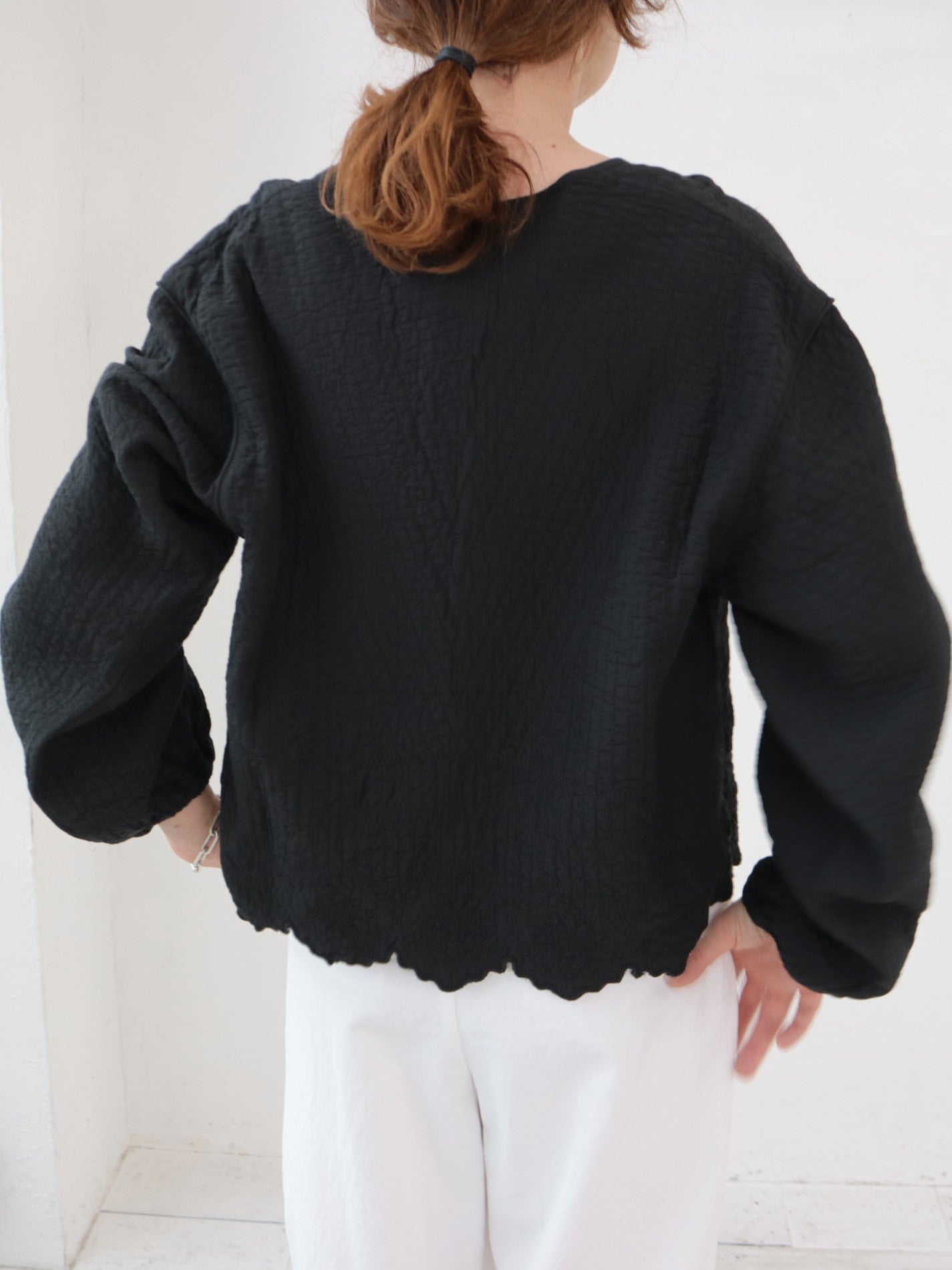 doux bleu Boutis Stitch ショートボレロ DB-2617-032