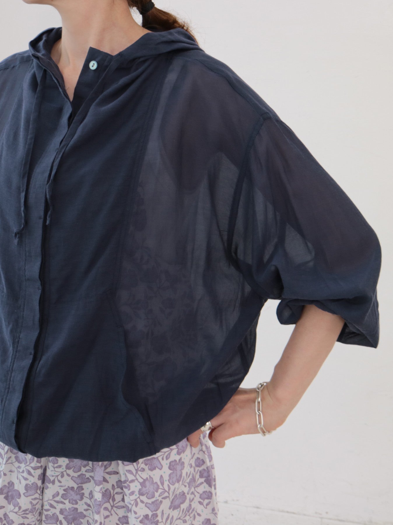 doux bleu スシボイル ワイドパーカー DB-2617-039